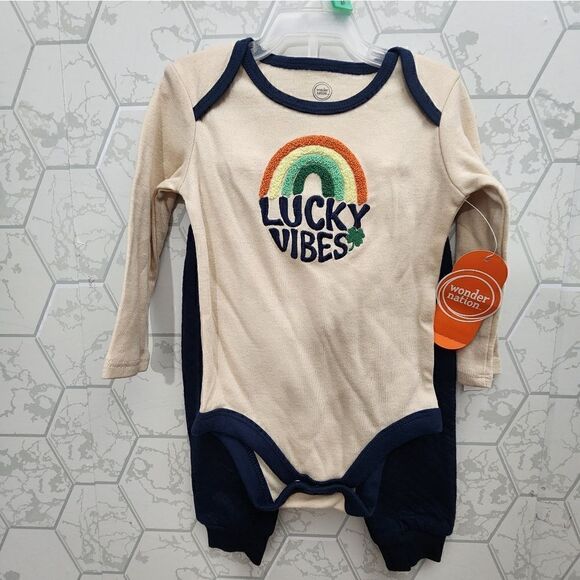 Nwt Baby Boy's Valentine's Day and St. Patrick Day Clothes Bundle,  Size 6-9 mon - Picture 7 of 7